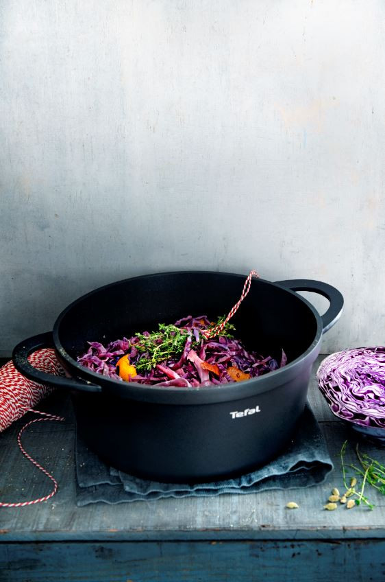 Tefal Trattoria Braadpan 24 cm product in gebruik