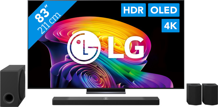 LG OLED 83" C6 (2026) + LG DS95TR Main Image