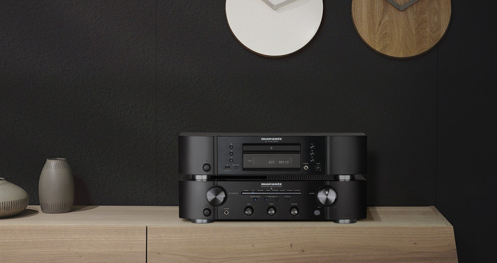 Marantz CD6007 Zilvergoud product in gebruik