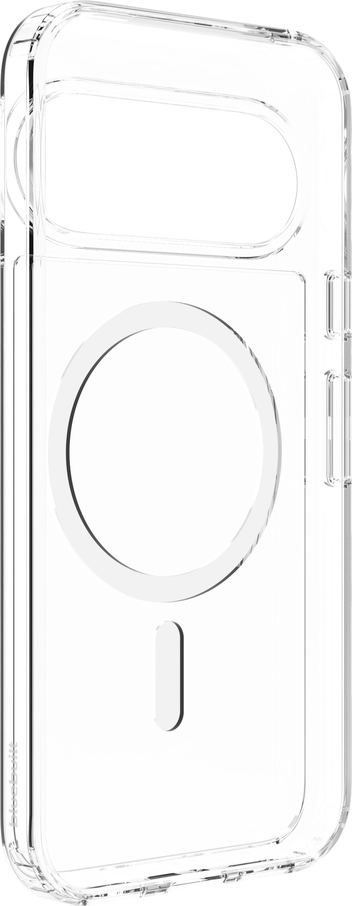BlueBuilt Protective Back Cover met Magneet Google Pixel 11 Transparant rechterkant