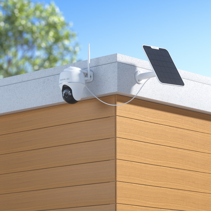 Reolink Argus B440 + Solar Panel 2 product in gebruik