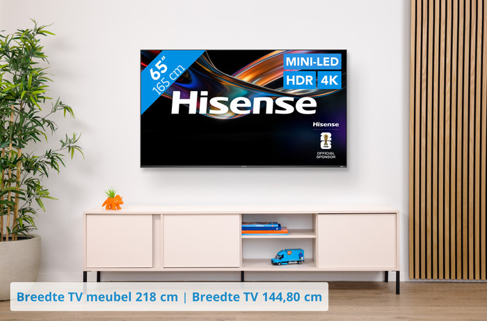 Hisense RGB Mini-led 65" UR9S (2026) visual Coolblue 1