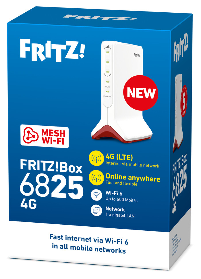 FRITZ!Box 6825 4G verpakking