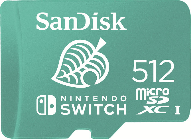 Sandisk MicroSDXC Extreme Gaming 512 Go Animal Crossing (Nintendo Licensed) Main Image