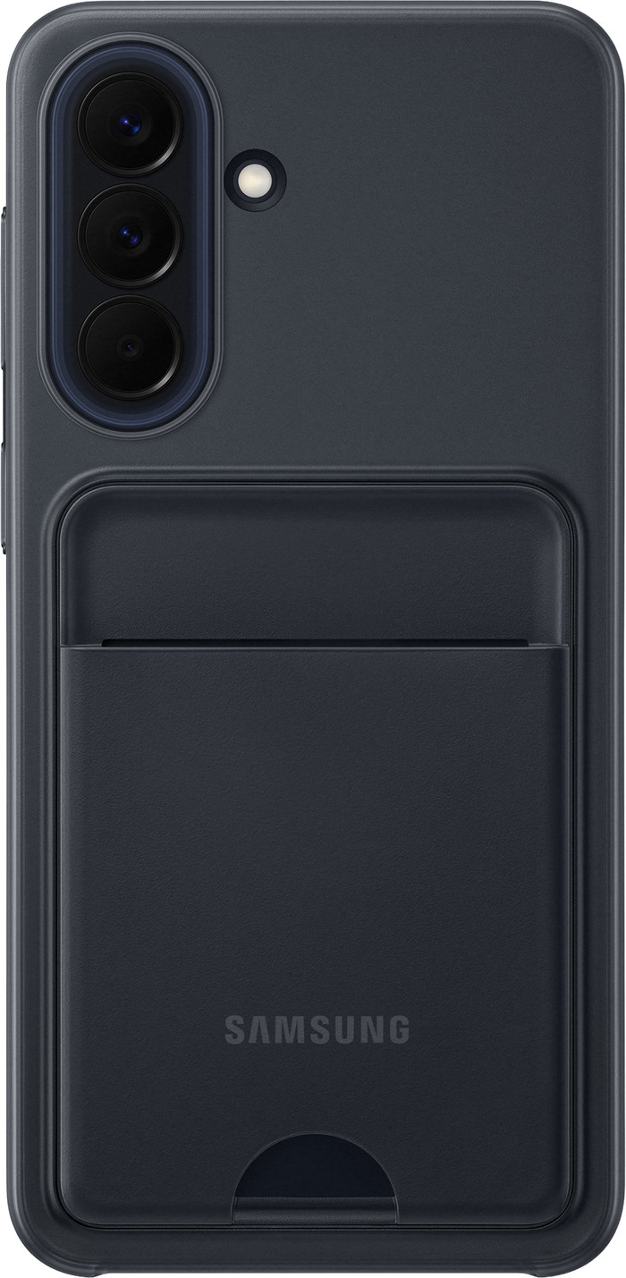 Samsung Galaxy A57 Card Slot Back Cover Zwart Main Image