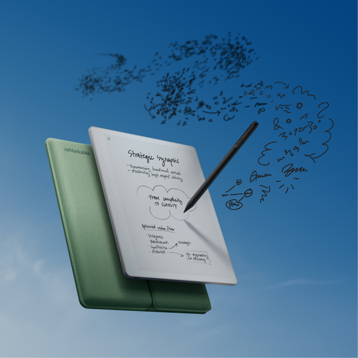 reMarkable Paper Pure avec Book Case Vert visuel fournisseur