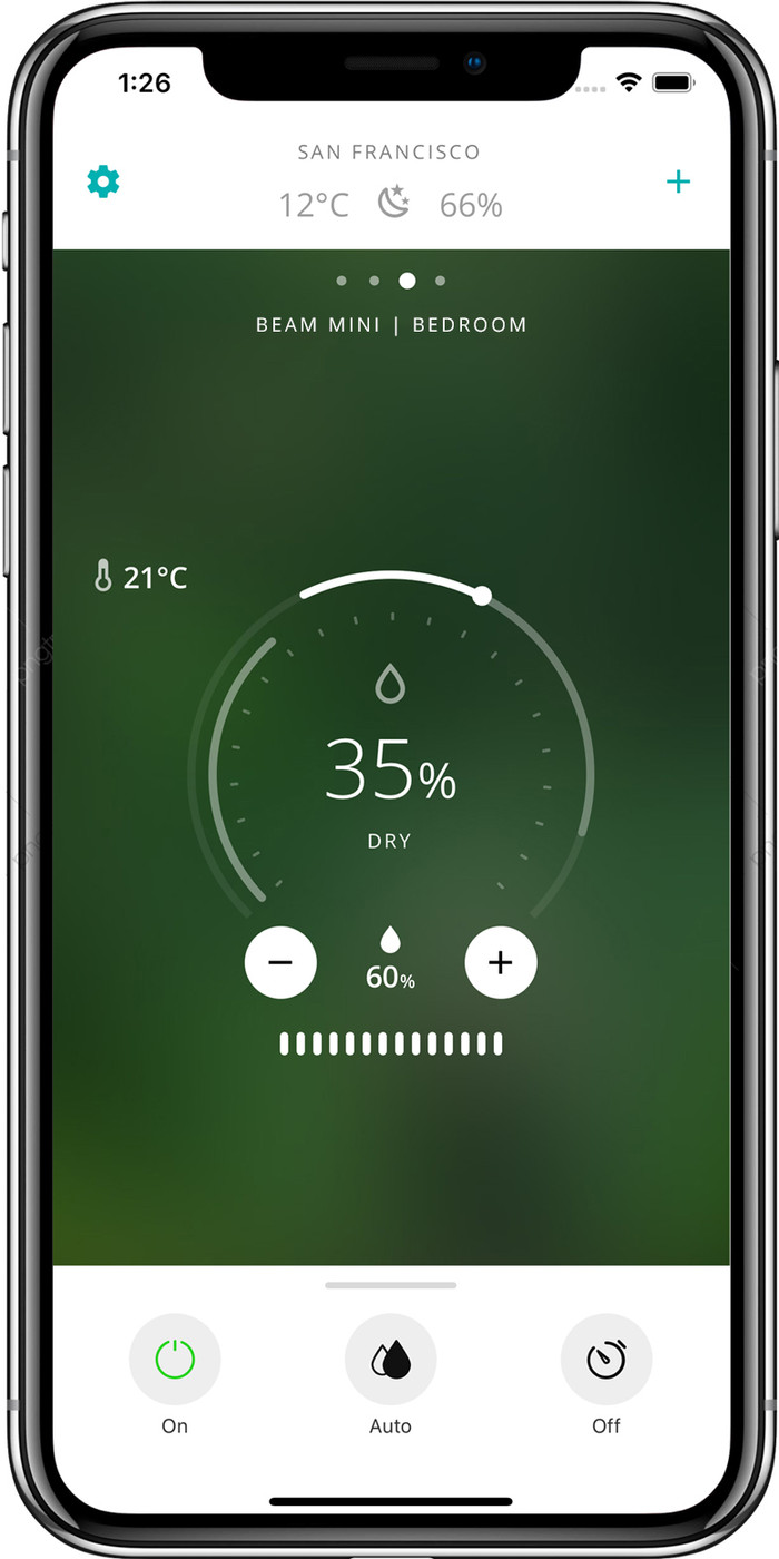 Duux Beam Mini 2 Smart Humidificateur à Ultrasons Noir accessoire