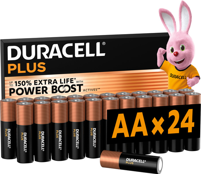 Duracell Plus Piles AA 24 Pièces Main Image
