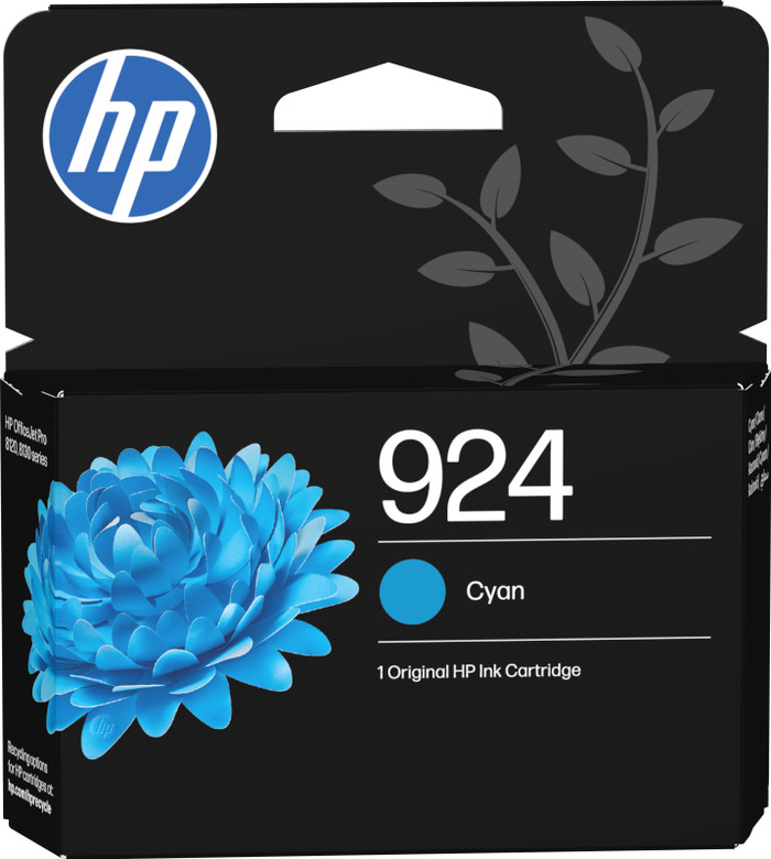 HP 924 Cartouche Cyan Main Image