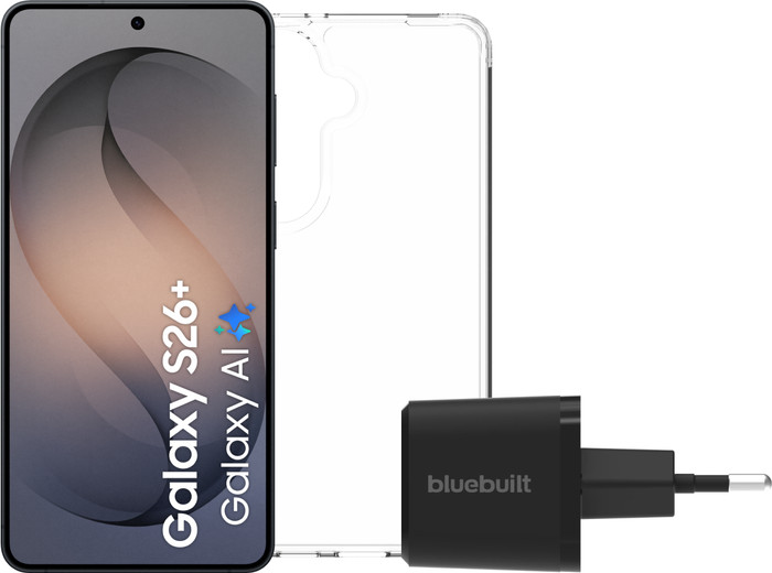 Samsung Galaxy S26 Plus 256GB Black 5G + Basic Accessory Pack Main Image