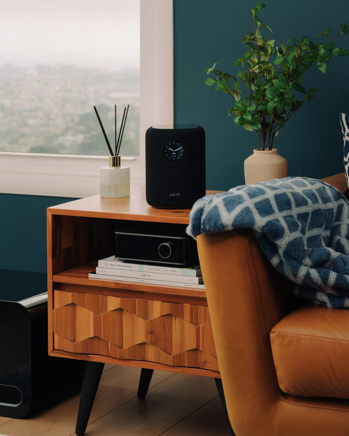 WiiM Sound Zwart product in gebruik