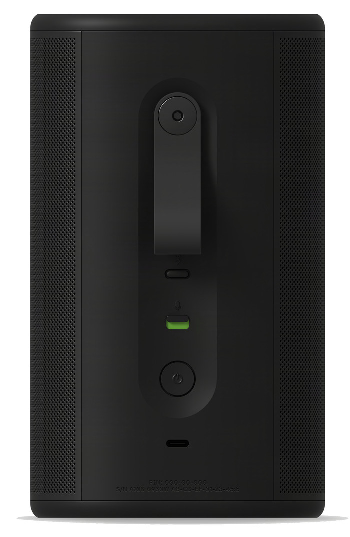 Sonos Play Zwart achterkant