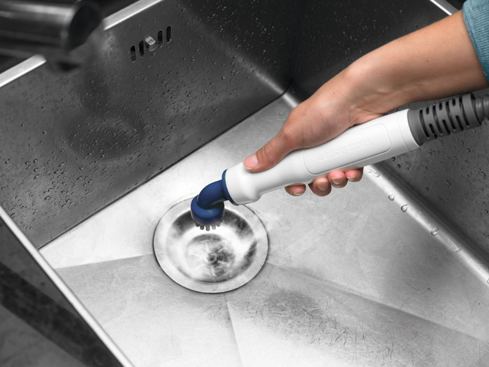 BLACK+DECKER 1600W Steam Mop 8 Accessories product in use