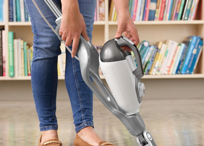 BLACK+DECKER 1600W Steam Mop 8 Accessories product in use