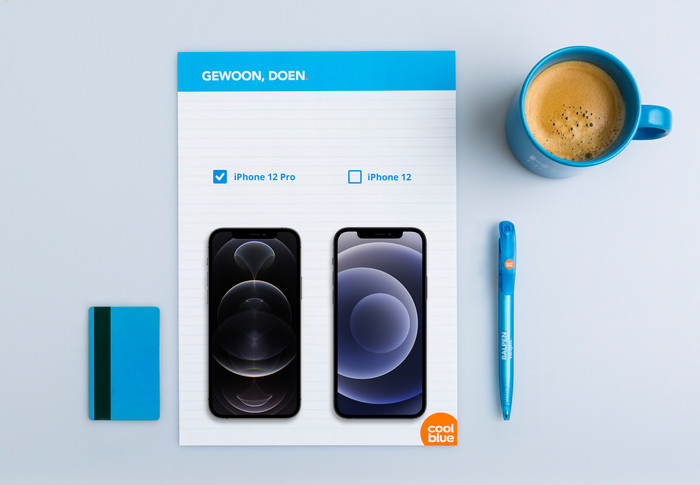 iPhone 12 Pro 256 Go Graphite Reconditionné (Légères traces d'utilisation) visuel Coolblue 1