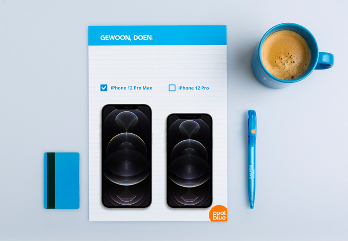 Refurbished iPhone 12 Pro Max 256GB Grafiet (Zo goed als nieuw) visual Coolblue 1