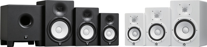 Yamaha HS8 Black product in use