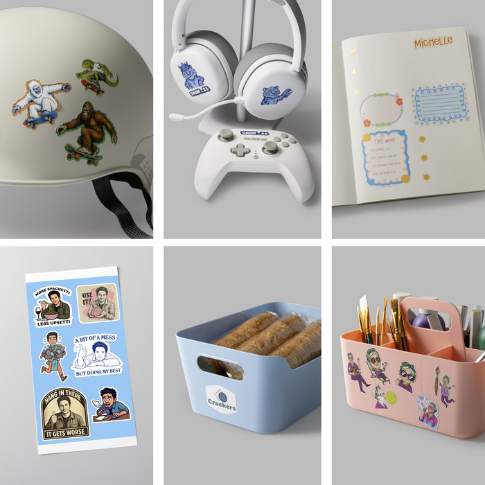 Cricut Pack d'Autocollants et Photos pour StickerPix Print + Cut produit à l'usage