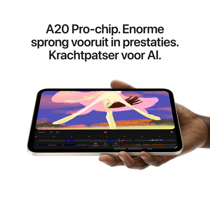 Apple iPad mini 8 (2026) 8,5 Pouces 512 Go Wifi Lumière Stellaire visuel fournisseur