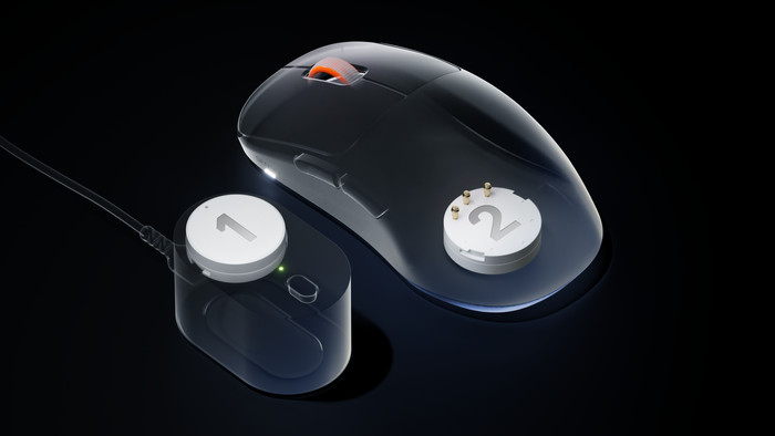 SteelSeries Sensei Pro WL Draadloze Gaming Muis Wit visual leverancier