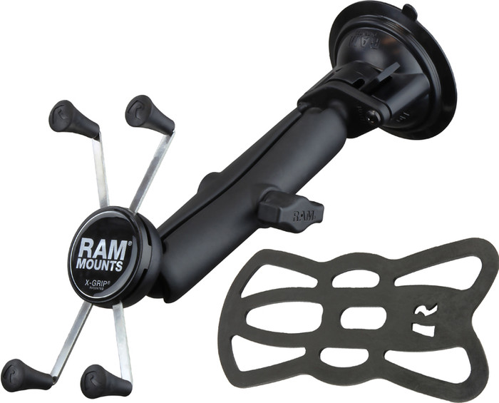 RAM Mounts Universele Telefoonhouder Auto Zuignap Voorruit/Dashboard Groot voorkant
