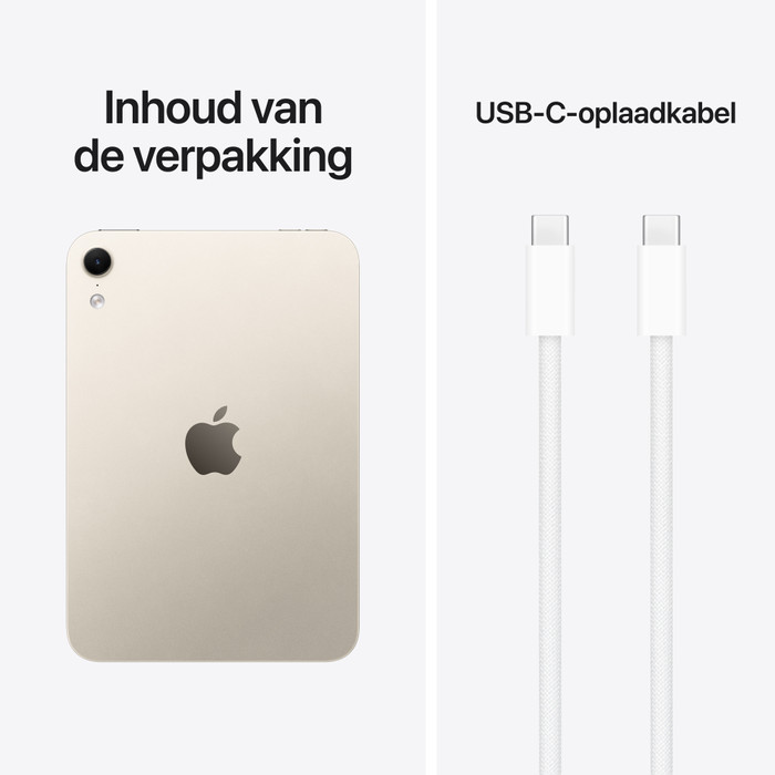 Apple iPad mini 8 (2026) 8,5 inch 128GB Wifi Sterrenlicht visual leverancier