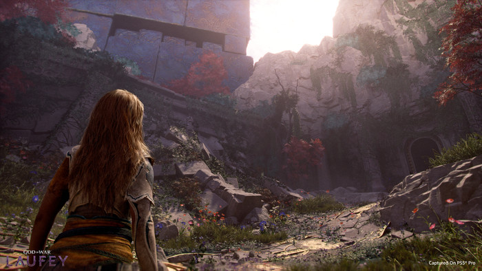 God of War Laufey PS5 product in gebruik