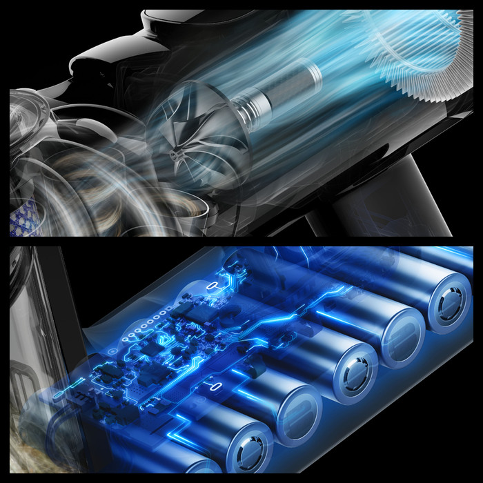 Dyson V8 Cyclone Fluffy visual supplier