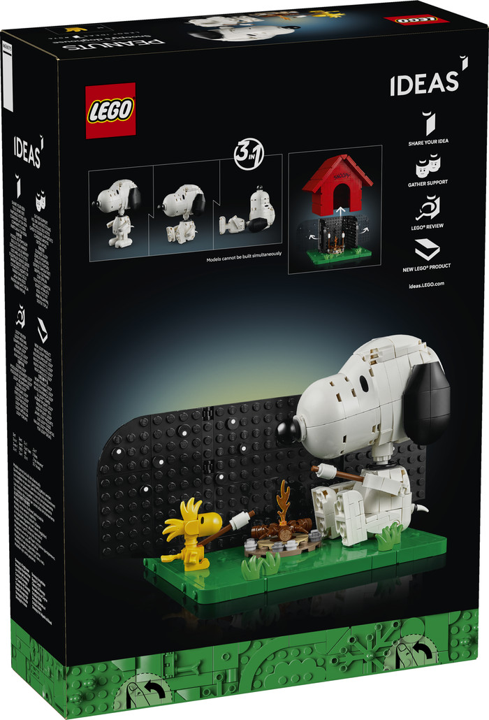 LEGO Ideas - Peanuts : la Niche de Snoopy 21368 emballage