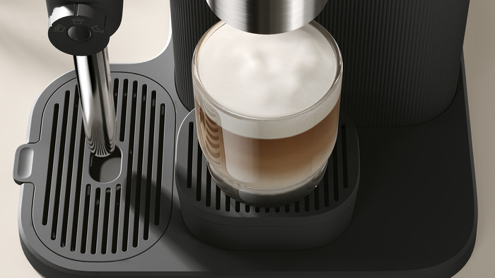 Philips Baristina Latte BAR400/60 Zwart detail