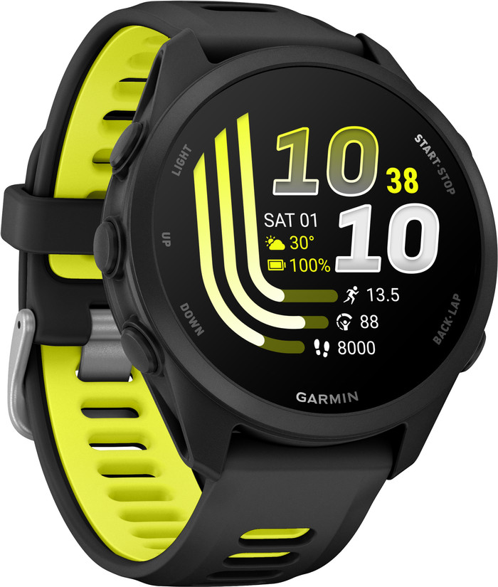 Garmin Forerunner 170 43 mm Zwart rechterkant