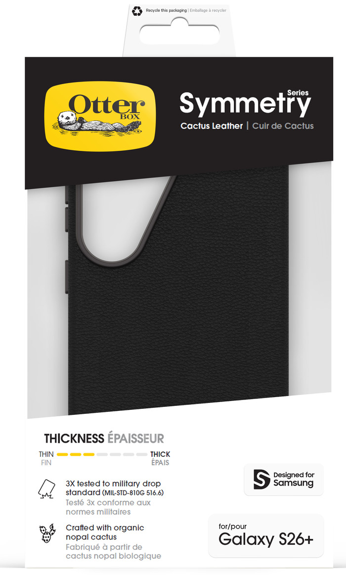 Otterbox Symmetry Samsung Galaxy S26 Plus Back Cover Noir emballage