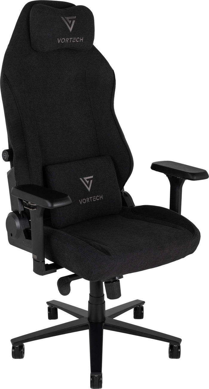 Vortech Prestige Plus Gamestoel Zwart linkerkant