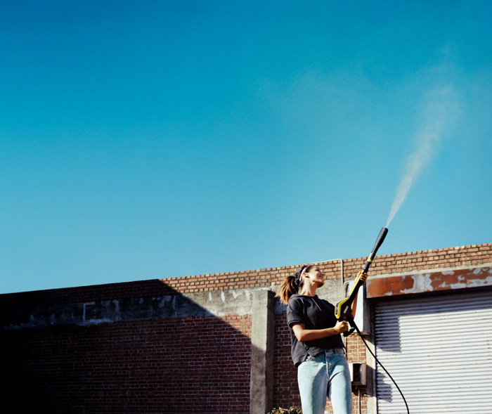 Kärcher K4 Power Control Flex product in use