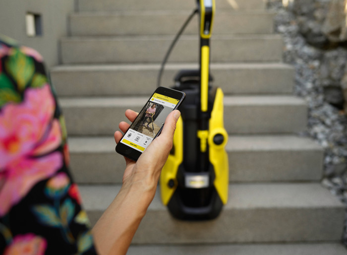 Karcher K5 Premium Smart Control Flex product in gebruik