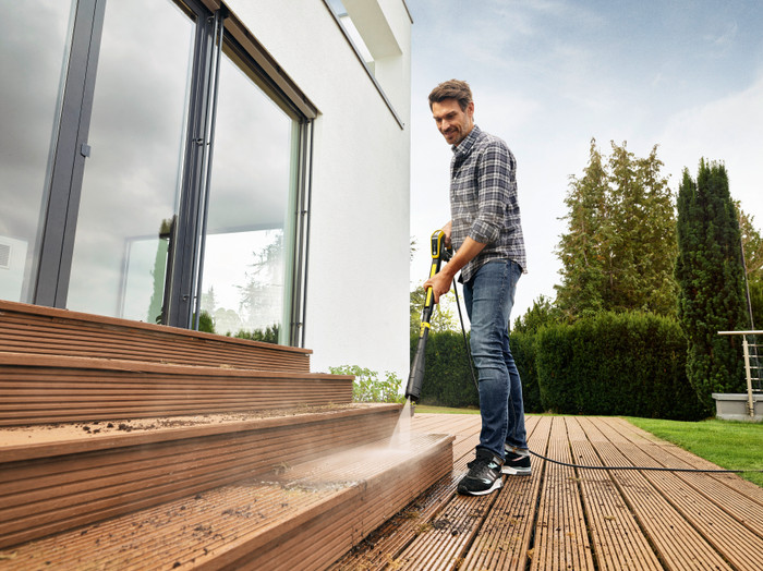 Kärcher K7 Smart Control Flex Home product in use