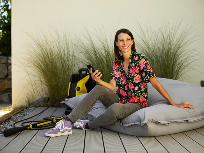 Kärcher K7 Premium Smart Control Flex product in use