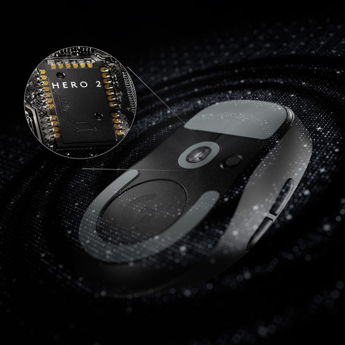Logitech G PRO X Superlight 2 DEX SE Lightspeed Noir détail