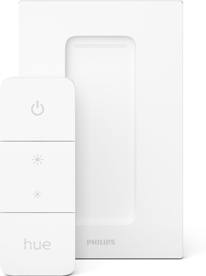 Philips Hue Gradient Signe White and Color Floor Lamp Black + Dimmer detail