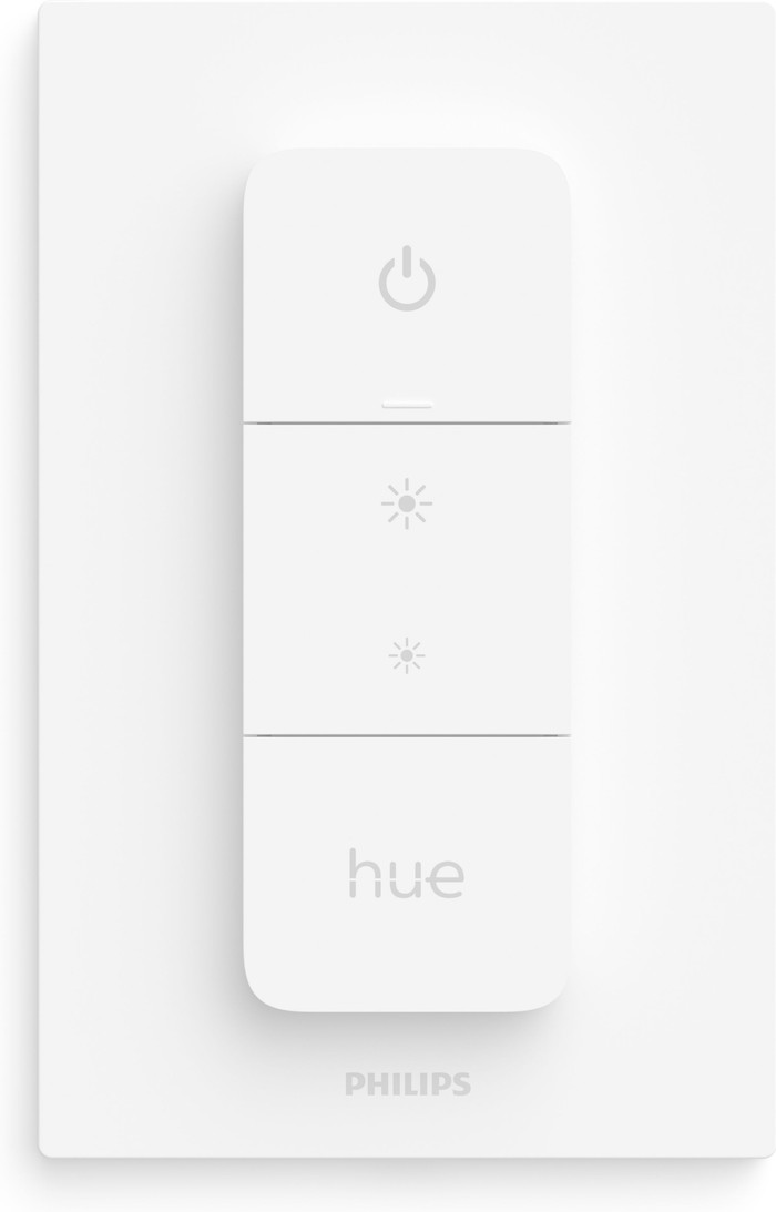 Philips Hue Gradient Signe White and Color Floor Lamp Black + Dimmer front