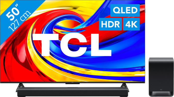 TCL QLED 50" P79L (2026) + TCL A65K Main Image