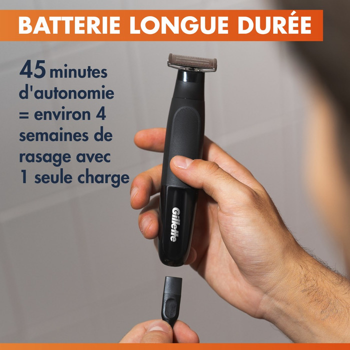 Gillette Fusion One Hybrid produit à l'usage