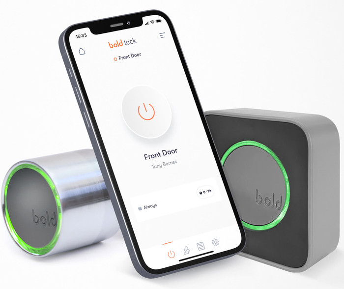 Bold Smart Lock SX-33 + Bold Connect product in gebruik