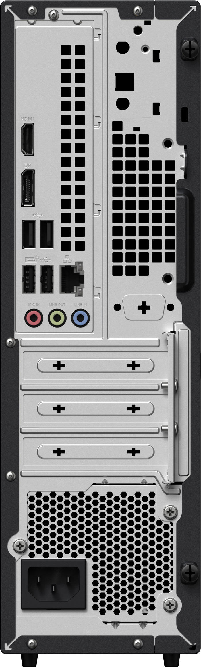 ASUS ExpertCenter P500SV-05210H009X achterkant