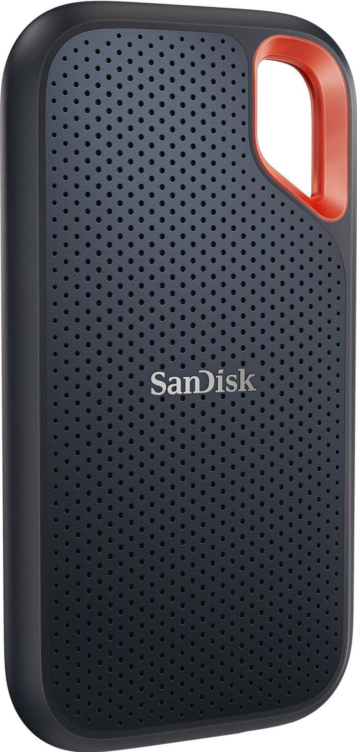 SanDisk Extreme Portable SSD 4 To côté gauche