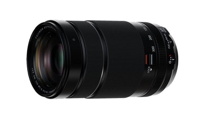 Fujifilm XF 70-300mm f/4-5.6 R LM OIS WR linkerkant