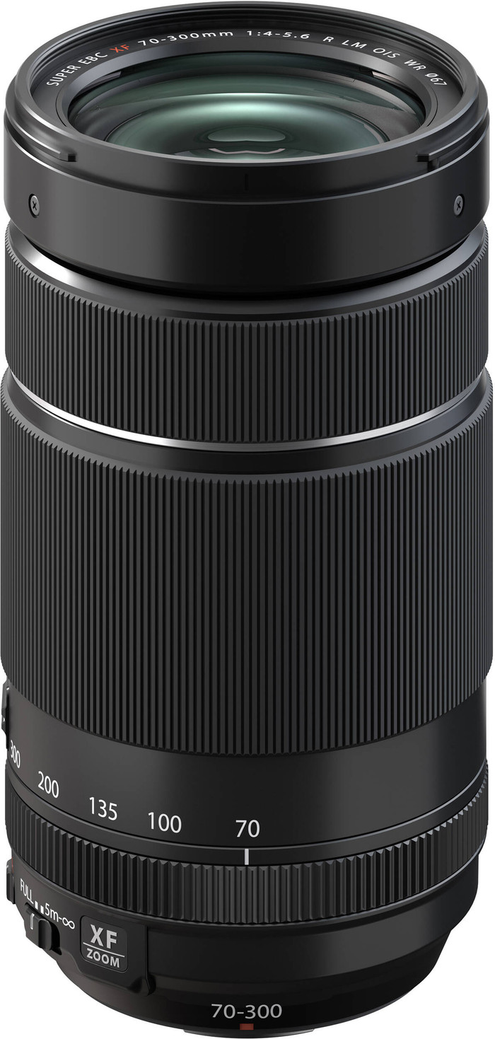 Fujifilm XF 70-300mm f/4-5.6 R LM OIS WR bovenkant