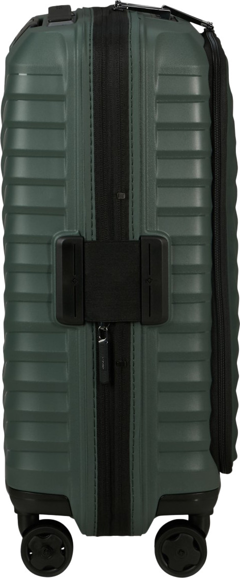 Samsonite Intuo Valise à 4 Roulettes Easy Access Extensible 55 cm Olive Green côté droit
