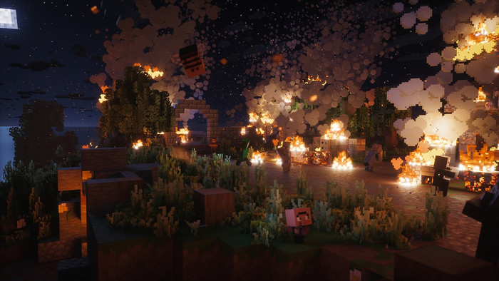 Minecraft Dungeons II Nintendo Switch 2 product in gebruik