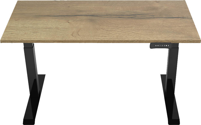 Euroseats Electric Sit-Stand Desk 120x80 Black/Oak Main Image
